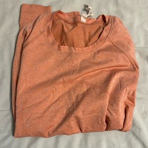 Lululemon Swiftly Tech Long Sleeve light orange